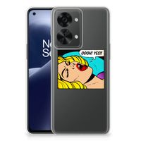 OnePlus Nord 2T Silicone Back Cover Popart Oh Yes - thumbnail