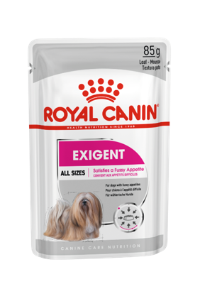 Royal Canin Exigent natvoer hondenvoer zakjes 12x85g Royal Canin Exigent natvoer hondenvoer zakjes 12x85g