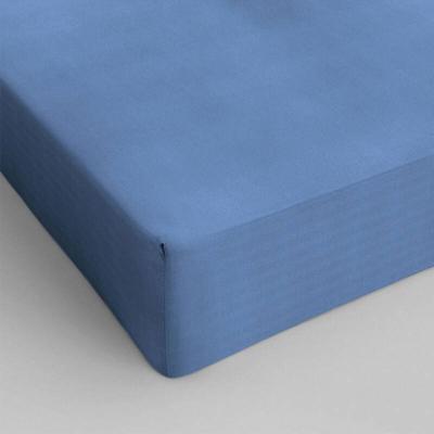 DreamHouse Bedding Verkoelend Hoeslaken Katoen - Blauw 200 x 220