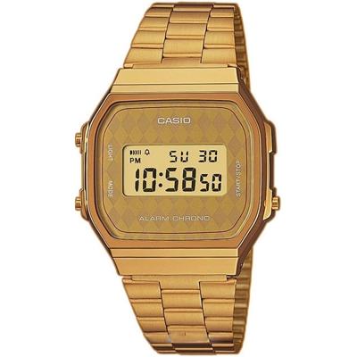 Casio A168WG-9BWEF horloge Elektronisch Polshorloge Man Goud