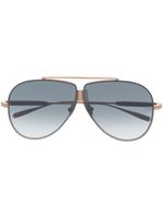 VALENTINO GARAVANI EYEWEAR lunettes de soleil Rockstud à monture aviateur - Rose