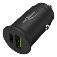 Ansmann InCar Charger CC230PD USB-oplader 30 W Auto, Vrachtwagen Uitgangsstroom (max.) 3000 mA Aantal uitgangen: 2 x USB 2.0 bus A, USB-C bus - thumbnail