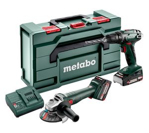 Metabo Accu Combo Set 2.4.3 | 18 V | (685204500) | BS 18 + W 18 L 9-125 685204500