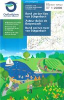 Wandelkaart 83 Rond om het meer van Bütgenbach - Hoge Venen met wandel