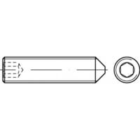 TOOLCRAFT TO-5414175 Draadpen M4 8 mm Staal Galvanisch verzinkt 200 stuk(s)