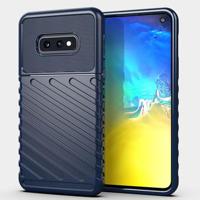 Samsung Galaxy S10e Thunder Series TPU Hoesje - Blauw