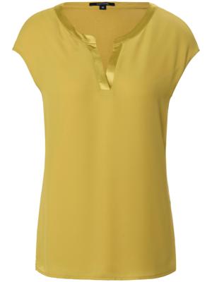 Shirt V-hals Van comma, groen