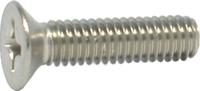 Metaalschroef rvs pkkk m 4x 6.