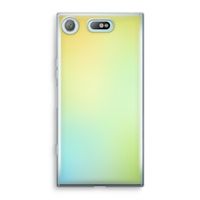 Minty mist pastel: Sony Xperia XZ1 Compact Transparant Hoesje - thumbnail