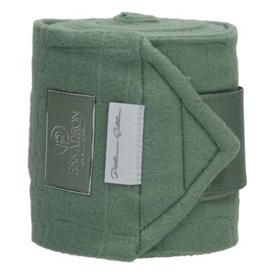 Bandages Eskadron Platinum Fleece Stamped, PAARD in groen