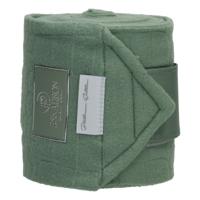 Bandages Eskadron Platinum Fleece Stamped, PAARD in groen