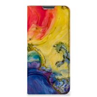 Bookcase OPPO A54s | A16 | A16s Watercolor Dark - thumbnail