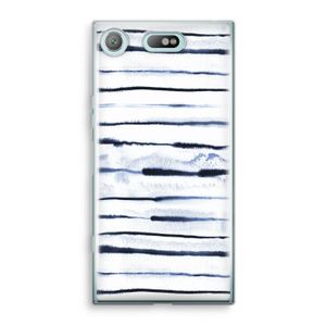 Ink Stripes: Sony Xperia XZ1 Compact Transparant Hoesje