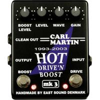 Carl Martin Hot Drive’n Boost MK3 2-in-1 Overdrive-Boost Pedal