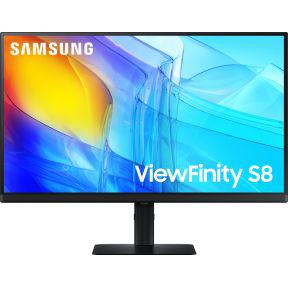 Samsung ViewFinity S8 S80D LED display 68,6 cm (27") 3840 x 2160 Pixels 4K Ultra HD Zwart