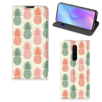 Xiaomi Redmi K20 Pro Flip Style Cover Ananas - thumbnail