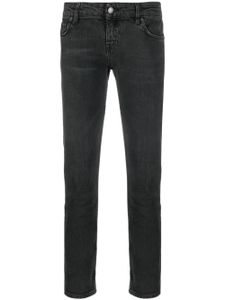 Prada Pre-Owned jean skinny crop à taille basse (années 2000) - Gris