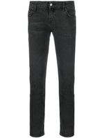 Prada Pre-Owned jean skinny crop à taille basse (années 2000) - Gris - thumbnail