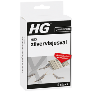 HGX Zilvervisjesval - Effectieve oplossing voor het bestrijden van zilvervisjes