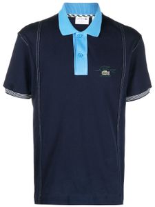 Lacoste polo à logo brodé - Bleu