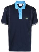 Lacoste polo à logo brodé - Bleu - thumbnail