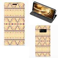 Samsung Galaxy S8 Hoesje met Magneet Aztec Yellow