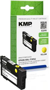 KMP Inktcartridge vervangt Epson 35XL, T3594 Compatibel Geel E229X 1638,4009