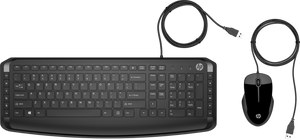 HP Pavilion 250 toetsenbord USB QWERTZ Tsjechisch Zwart