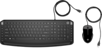 HP Pavilion 250 toetsenbord USB QWERTZ Tsjechisch Zwart - thumbnail