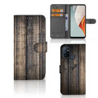 OnePlus Nord N100 Book Style Case Steigerhout