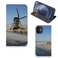 iPhone 12 Mini Book Cover Schaatsers