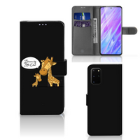 Samsung Galaxy S20 Plus Leuk Hoesje Giraffe - thumbnail