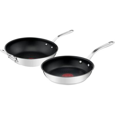 Tefal Pierre Gagnaire Koekenpan 24 cm + Wokpan 28 cm