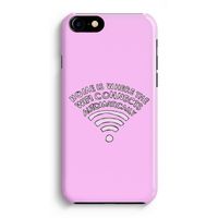 Home Is Where The Wifi Is: iPhone 8 Volledig Geprint Hoesje