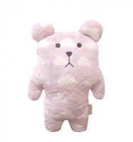 Craftholic knuffel Sloth Clouds 46 x 32 cm polyester wit/roze