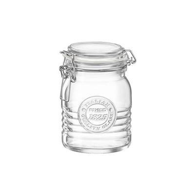 Bormioli Rocco Officina 1825 pot Rond Glas Transparant Bormioli Rocco Officina 1825 pot Rond Glas Transparant