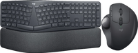 Logitech K860 + Logitech MX Ergo Draadloze Muis