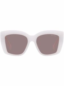 Miu Miu Eyewear lunettes de soleil à monture carrée - Blanc