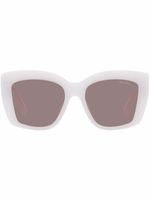 Miu Miu Eyewear lunettes de soleil à monture carrée - Blanc