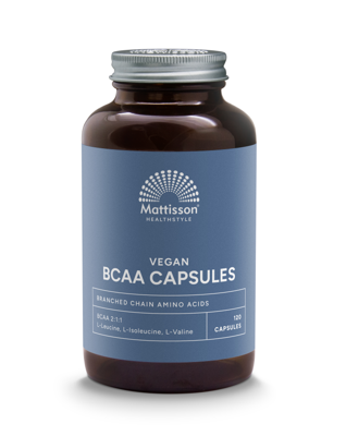 Mattisson Healthstyle Vegan BCAA 2:1:1 Capsules Mattisson Healthstyle Vegan BCAA 2:1:1 Capsules