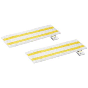 Kärcher Universal floor cloth set EasyFix Dweilwegwerpdoek Wit, Geel