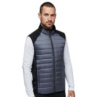 Outdoor zomer vest/bodywamer zwart/grijs voor heren