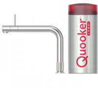 Quooker Front met COMBI+ boiler 3-in-1 kokend water kraan RVS - thumbnail