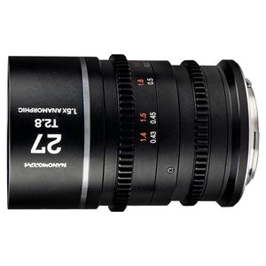 Laowa 27mm T2.8 1.5X S35 Nanomorph Cine Silver L-mount objectief