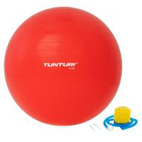 Tunturi gymbal l fitnessbal incl pomp l 75cm l rood - thumbnail