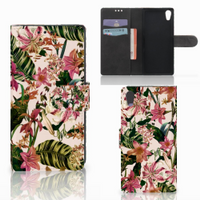 Sony Xperia XA1 Hoesje Flowers - thumbnail