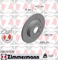 Remschijf Coat Z 230237120