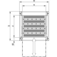 nVent SCHROFF 22117856 Legbord 1 stuk(s)