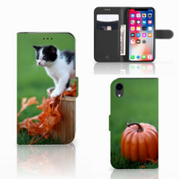 Apple iPhone Xr Telefoonhoesje met Pasjes Kitten - thumbnail