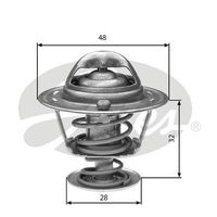 Thermostaat, koelvloeistof TH32576G1 - thumbnail